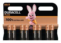 Duracell MIGNONZELLE 1,5V   PLUS (MN 1500/8STK LR6  AA)
