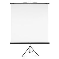 Hama Projektor-Zubehör  Hama Sortiment Leinwand mit Stativ 180x180cm weiß
