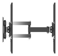 Hama AV-Universal-Konsole/Halterung 220910 Hama Sortiment TV-Wandhalterung 191cm (75") schwarz