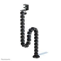 NEOMOUNTS BY NEWSTAR NEOMOUNTS Cable Spine Organizer for sit/stand desk frames clamp mounted black (
