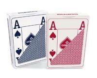 ASS Altenburger ASS COPAG® 100% Plastik Poker Jumbo Index blau.Kartenspiel