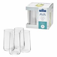 VAN WELL Longdrinkglas "Ava" 4er Karton