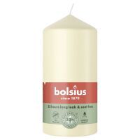Multipack BOLSIUS Stumpenkerze 120/58mm Perle - 6 Stück