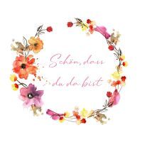 FASANA Lunch-Serviette "Schön, dass…" 20er Pack - 12 Stück