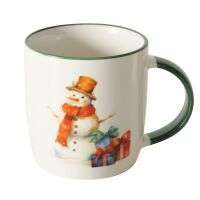 Boltze Home Weihnachtsbecher "Navis Schneemann" - 24 Stück