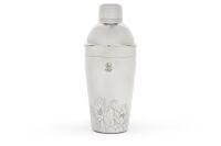 LEOPOLD Cocktail Shaker Flowers Edelstahl
