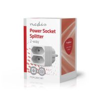 Nedis STECKDOSEN-ADAPTER-2-FACH (PSSPL200C1WT)