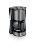 SEVERIN KA 9340 Kaffeemaschine 10 Tassen 1000W dark inox Glaskanne