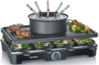 Raclette-/Fonduekombination, 1400W