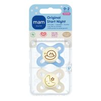 MAM Original Start Night Silikon 0-2 blue