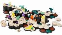 Ravensburger GraviTrax Junior Starter-Set XXL Dino 24845- Erweiterbare Kugelbahn für Kinder, Murmelb