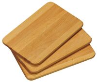 KESPER Frühstücksbrettchen 3er Pack