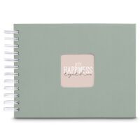 Hama  Fine Art  Spiral Salbei 24x17 50 weiße Seiten    9866 Archivierung -Fotoalben-