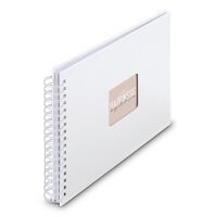 Hama  Fine Art  Spiral weiß 28x24 50 weiß Seiten    9843 Archivierung -Fotoalben-