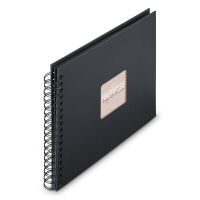 Hama  Fine Art  Spiral NewBlack 28x24 50 schwarze Seiten    9834 Archivierung -Fotoalben-