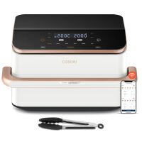 COSORI CAF-TF 101S Heißluftfritteuse Dual Blaze Twin Fry 10l weiß