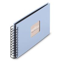 Hama  Fine Art  Spiral Lagune 24x17 50 schwarze Seiten    9863 Archivierung -Fotoalben-