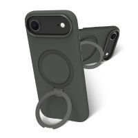 dbramante Roskilde ICON Case mit MagSafe Kick für iPhone Air, dunkelgrün