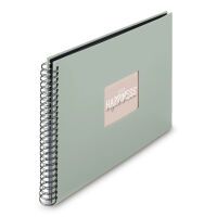 Hama  Fine Art  Spiral Salbei 36x32 50 schwarze Seiten    9871 Archivierung -Fotoalben-