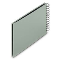 Hama  Fine Art  Spiral Salbei 24x17 50 schwarze Seiten    9869 Archivierung -Fotoalben-