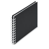 Hama  Fine Art  Spiral NewBlack 18,5x15 30 weiße Seiten     9872 Archivierung -Fotoalben-