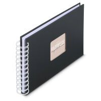 Hama  Fine Art  Spiral NewBlack 24x17 50 weiße Seiten    9830 Archivierung -Fotoalben-
