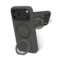 dbramante Roskilde ICON Case mit MagSafe Kick für iPhone 17 Pro Max, dunkelgrün