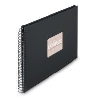 Hama  Fine Art  Spiral NewBlack 36x32 50 schwarze Seiten    9835 Archivierung -Fotoalben-