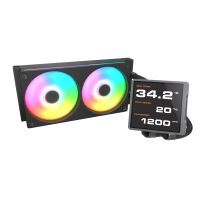 COUGAR CPU Wasserkühlung Poseidon Vistek Pro 240,ARGB,Schw. (CGR-PSDVPRGB-B-240)