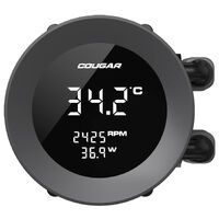 COUGAR CPU Wasserkühlung Poseidon Vistek 240, ARGB, Schwarz (CGR-PSDVARGB-B-240)