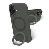 dbramante Roskilde ICON Case mit MagSafe Kick für iPhone 17, dunkelgrün