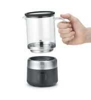 GRAEF Milschaufschäumer MS802EU 250 ml Glas schwarz