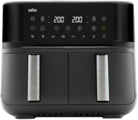 Braun Heißluftfritteuse TD3030I BK TwinCook 3 schwarz