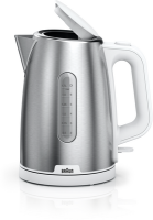 Braun WK 1500 WH WasserkocherPurShine 2200 Watt 1,7 Liter si/ws