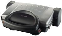 Kenwood PLATTENGRILLER           1600W (HG 600.BK    SI/GRAU)