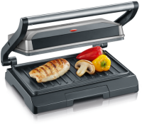 Severin Kontaktgrill 239400 KG2394 grau-metallic/schwarz
