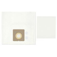 Nedis Staubsaugerbeutel / 4 Stück / Synthetik / Meist verkauft für: Dirt Devil Swiffy M 1550 - 1556 Series / Weiss