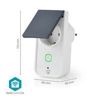 Nedis WIFI SMART OUTDOOR STECKDOSE (WIFIPO120FWT    IP44)