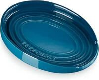 Le Creuset Ovale Löffelablage in Tiefblau