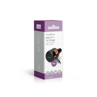 Nedis Auto-Ladegerät / 60 W / 2.4 / 3.0 A / Anzahl der Ausgänge: 3 / Port Type: USB-A / USB-C™ / Aufrollbares USB-C™-Kabel / 0.70 m / Automatische Spannungswahl