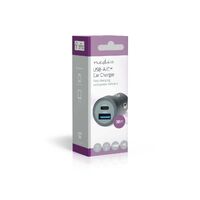 Nedis KFZ NETZLADEGERÄT  USB-C   38W (CCH1C1A38WBK      SW)