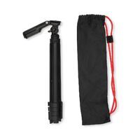 Nedis Stativ / Maximale Belastbarkeit: 3 kg / Min. arbeitshöhe: 41.5 cm / Max. Arbeitshöhe: 160 cm / 5 Segmente / Pan & Tilt / Tragetasche enthalten / ABS / Aluminium / Schwarz