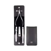 Zwilling Maniküre Pediküre Set 4tlg. mit Nagelknipser, Leder Kosmetikprodukte