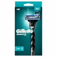 Gillette mach3 Nassrasierer grau