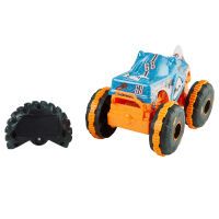 Mattel Hot Wheels RC Monster Trucks Rhinomite im Maßstab 1:24, Spielzeug-Truck mit batteriebetrieben