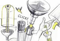 Gardena Ready4Garden ClickUp Set Vogelfutterhaus + Insektenhotel + Stiel