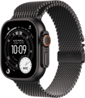 Apple Watch Ultra 3 49mm GPS+5G Titan Milanaise L schwarz Smartwatches mit SIM