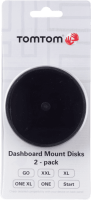 TomTom Dashboard Mount Disks - Car - Passive - TomTom - Blue & Me 2 Blue & me GO 1000 GO 1000 GO 1005 GO 1005 GO 40 GO 400 GO 50 GO 500 GO 5000 GO 51 GO... - Black
