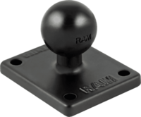 Ram Mount RAM Mounts Ball Adapter with AMPS Plate - 45.35 g