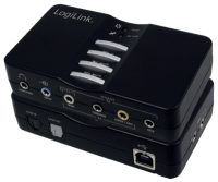 LogiLink USB Sound Box Dolby 7.1 8-Channel - 7.1 channels - USB